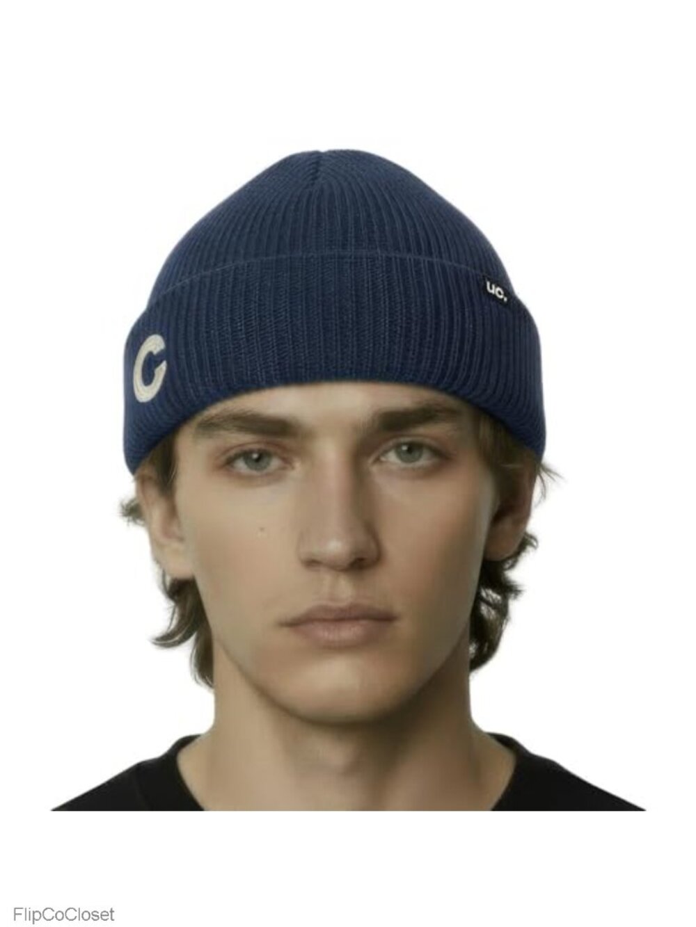 Unisex Short Cuffed Rollup Warm Beanie Fisherman Knit Skull Hat